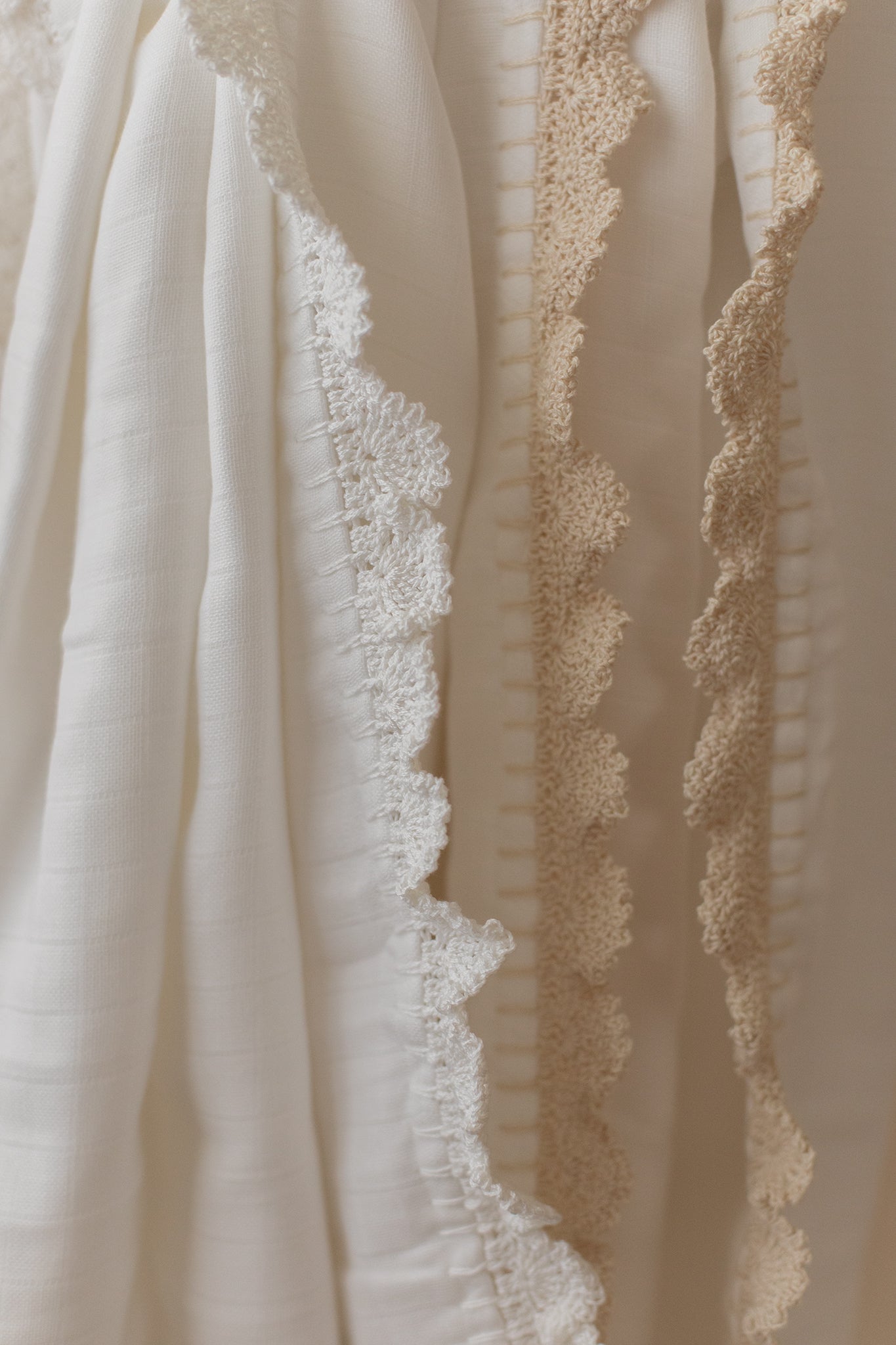 Ornate Crochet Edge Swaddle