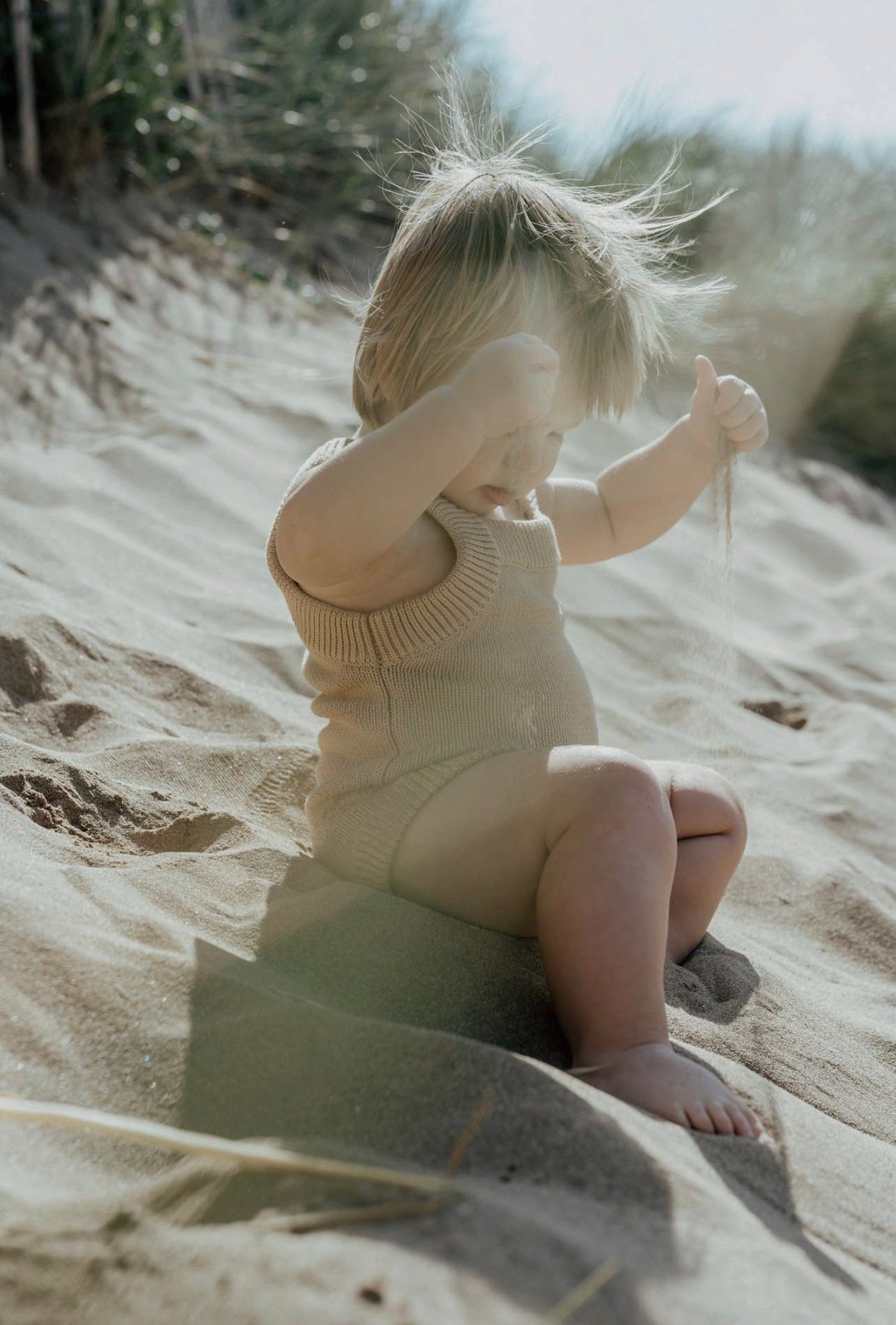 CLASSIC KNIT ROMPER