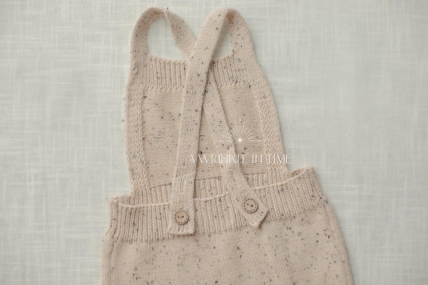 TWEED KNIT OVERALLS